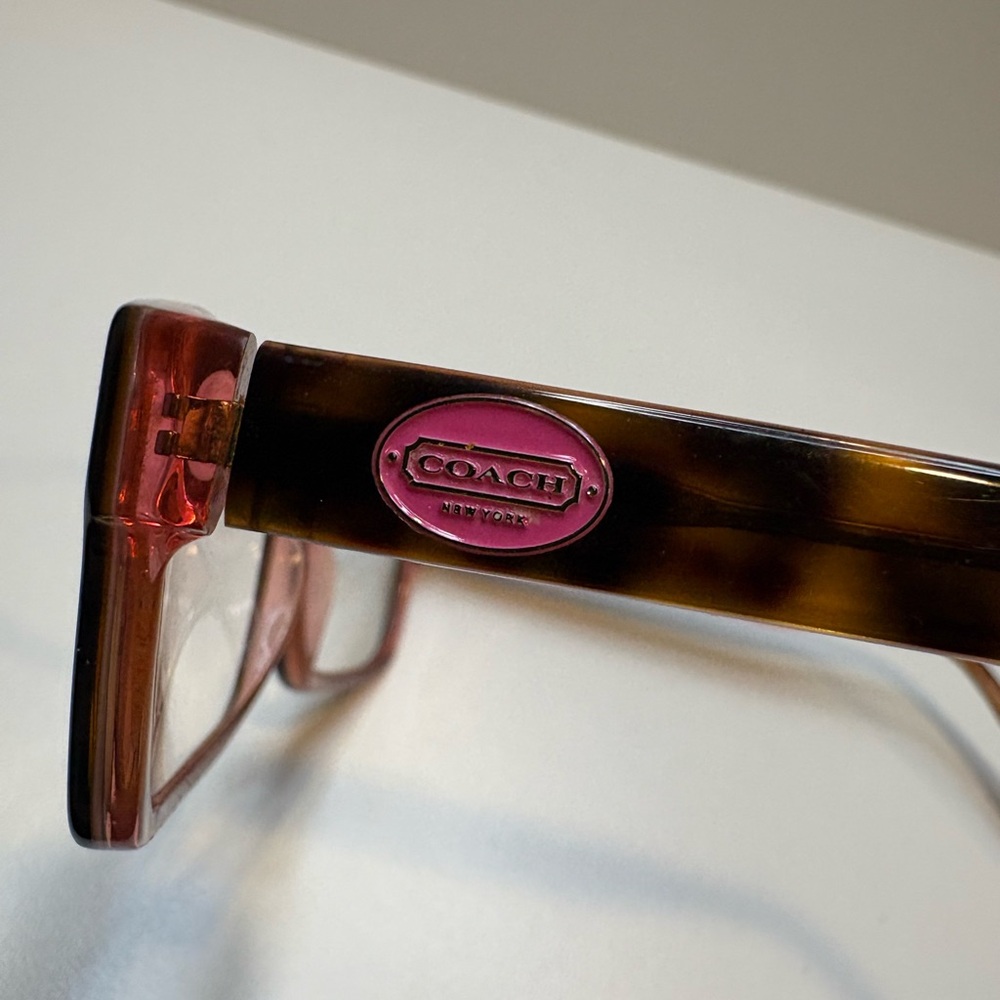 COACH EYEGLASSES HC6040 (Brooklyn) 5115 (Tortoise/Pink) 52•16•135 COACH GLASSES - Picture 8 of 15